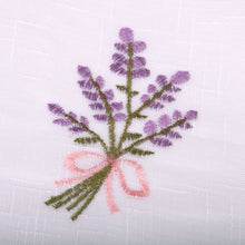 Cargar imagen en el visor de la galería, Cortinas de Cocina 140x140cm Translucidas 2 pc- Lavanda
