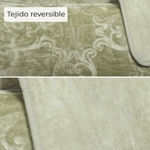 Cargar imagen en el visor de la galería, Manta Gruesa Reversible 180x230 cm para Sofá o Cama- Khaki
