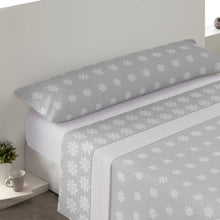 Cargar imagen en el visor de la galería, Juego de sábanas Coralina de 3 Piezas, Extra suave- Gris
