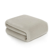 Cargar imagen en el visor de la galería, Manta Coral Suave 130x170cm Ligera, Cálida-Arena
