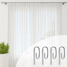 Cargar imagen en el visor de la galería, Ganchos de Cortina de Metal para Cortinas de Sistema de Riel
