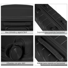 Cargar imagen en el visor de la galería, Maleta de Viaje de Cabina de Polipropileno, Resistente y Ruedas 360º- Negro
