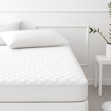 Cargar imagen en el visor de la galería, Protector de colchón acolchado, Impermeable, 100%Poliéster-Cama 150
