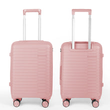 Cargar imagen en el visor de la galería, Juego de 2 Maletas de Viaje Cabina y Mediana- Rosa
