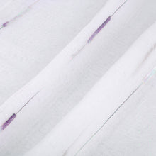 Cargar imagen en el visor de la galería, Cortinas Translúcidas Bordadas de un Visillo 2 Piezas- Lila
