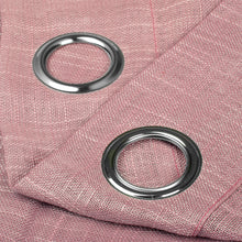 Cargar imagen en el visor de la galería, Cortinas de Salón Translúcidas, Lino, Modernas- Rosa
