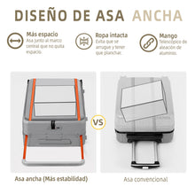 Cargar imagen en el visor de la galería, Maleta de Cabina 54x24x35cm de Polipropileno, Abertura Superior y Cerradura TSA - Marino
