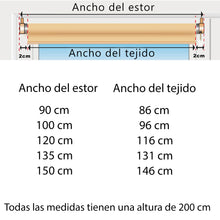 Cargar imagen en el visor de la galería, Estor Enrollable Screen Apertura 5% Translúcido- Antracita
