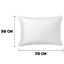 Cargar imagen en el visor de la galería, Relleno de cojín de fibra hueca de alta recuperación - Pack 4 rellenos - 50x70 cm
