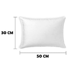 Cargar imagen en el visor de la galería, Relleno de cojín de fibra hueca de alta recuperación - Pack 2 rellenos - 30x50 cm
