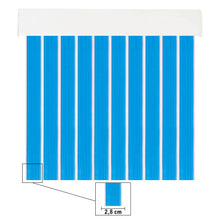 Cargar imagen en el visor de la galería, Cortinas de PVC para Interior o Exterior 90x210- L1, Azul
