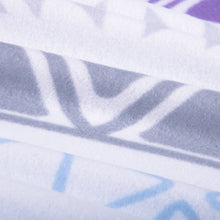 Cargar imagen en el visor de la galería, Juego de sábanas de 3 Piezas Invierno- Figuras Azul
