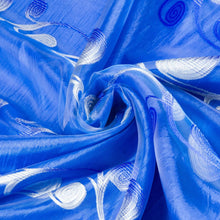 Cargar imagen en el visor de la galería, Cortinas Doble Visillos para Ventanas - 2 Piezas de 150x260cm (Azul)
