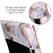 Cargar imagen en el visor de la galería, Cojín Tumbona Colchón 120x55x6cm . Ideal para Jardín, Piscina, Terraza- Plumas
