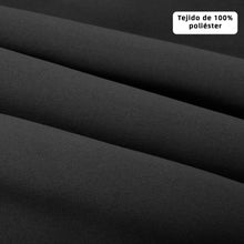 Cargar imagen en el visor de la galería, Cortinas Opacas, Blackout, Térmicas Aislantes del Frio y del Calor- Negro
