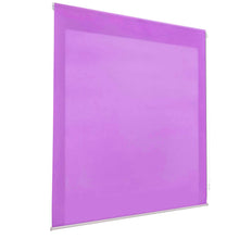 Cargar imagen en el visor de la galería, Estor enrollable translucido liso barato lila
