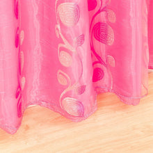 Cargar imagen en el visor de la galería, Cortinas Doble Visillos para Ventanas - 2 Piezas de 150x260cm (ROSA)
