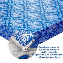 Cargar imagen en el visor de la galería, Funda de colchón con cierre de cremallera, 100% Poliéster- Cama 150

