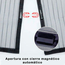 Cargar imagen en el visor de la galería, Mosquitera para Puerta Imantada, Cierre Magnético Automático. Ideal para Balcón, Patio, Salón
