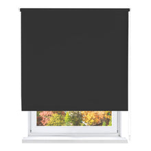 Cargar imagen en el visor de la galería, Estor enrollable opaco barato negro
