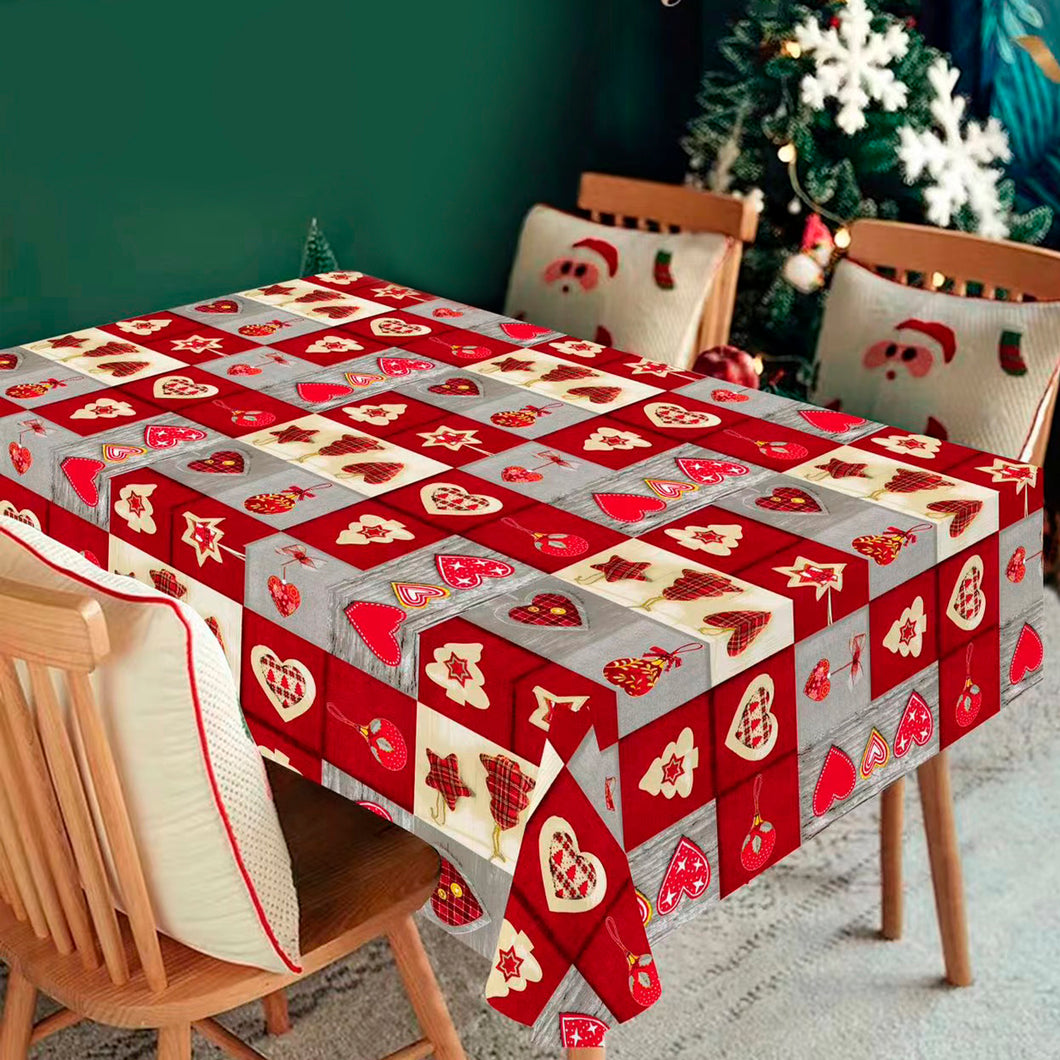 Mantel de Navidad Anti Manchas e Impermeable - Color C