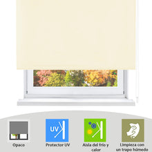 Cargar imagen en el visor de la galería, Estor enrollable opaco- Beige
