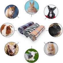 Cargar imagen en el visor de la galería, Mantas suave de felpa para mascotas - Pack 3 Dibujo - 130x160cm
