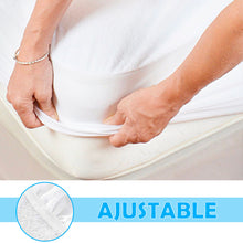 Cargar imagen en el visor de la galería, Protector de colchon Impermeable ajustable , maxima absorvencia - 105CM
