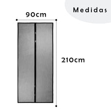 Cargar imagen en el visor de la galería, Mosquitera para Puerta Imantada, Cierre Magnético Automático. Ideal para Balcón, Patio, Salón
