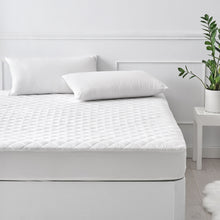 Cargar imagen en el visor de la galería, Protector de colchón acolchado, Impermeable, 100%Poliéster-Cama 150
