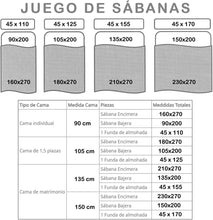 Cargar imagen en el visor de la galería, Juego de sábanas de 3 Piezas Invierno- Rayas Azul
