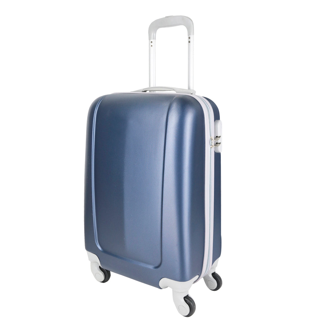 Maleta para equipaje de mano - Modelo liso - Azul oscuro