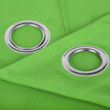 Cargar imagen en el visor de la galería, Cortinas Translúcidas de Salón 140x260cm, 2 Piezas- Verde
