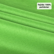 Cargar imagen en el visor de la galería, Cortinas Translúcidas de Salón 140x260cm, 2 Piezas- Verde
