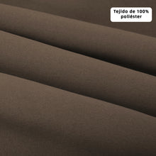 Cargar imagen en el visor de la galería, Cortinas Opacas, Blackout, Térmicas Aislantes del Frio y del Calor- Marrón
