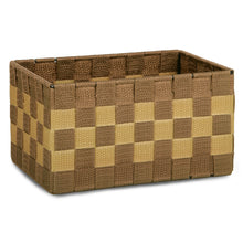 Cargar imagen en el visor de la galería, Pack de 3 Cajas de Almacenaje Decorativas- Marrón-Arena
