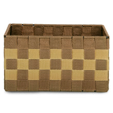 Cargar imagen en el visor de la galería, Pack de 3 Cajas de Almacenaje Decorativas- Marrón-Arena
