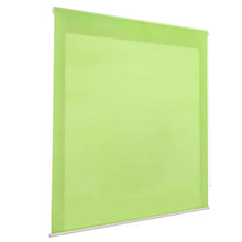 Cargar imagen en el visor de la galería, Estor enrollable translucido liso barato verde
