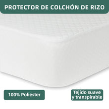Cargar imagen en el visor de la galería, Protector de colchón de Rizo 100% Poliéster-Cama 105
