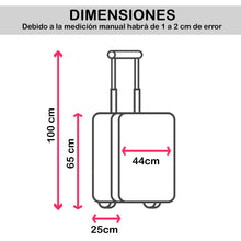 Cargar imagen en el visor de la galería, Maleta de estructura rígida - Mediana - Champange
